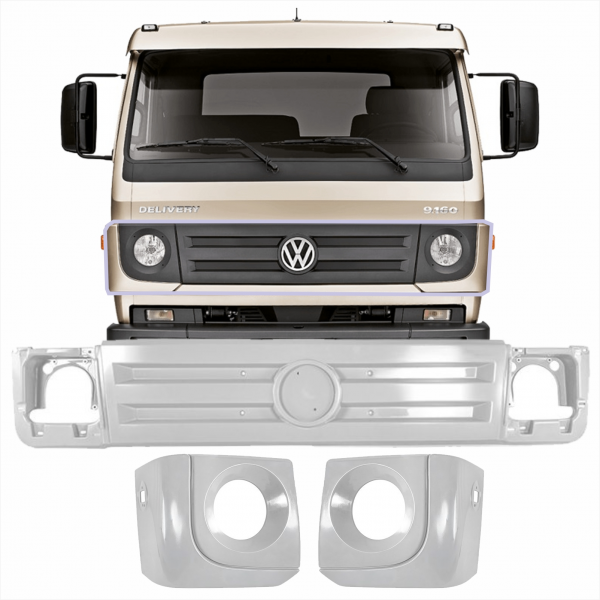 KIT COMPLETO PARACHOQUE VW DELIVERY 8-160