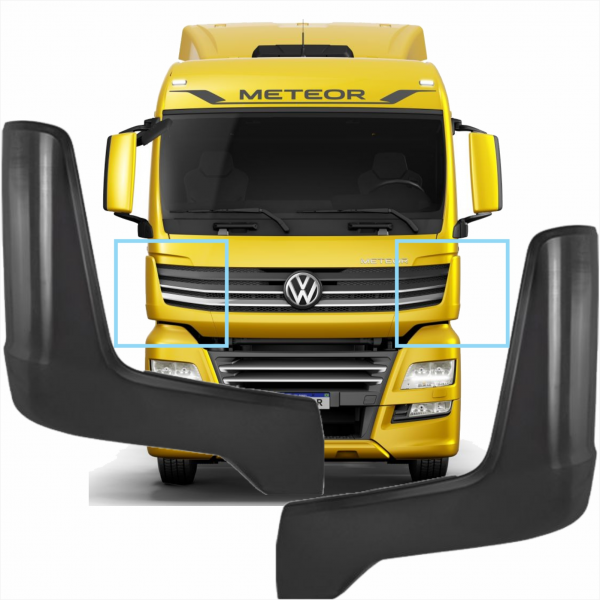 PAR DEFLETOR COLUNA VW