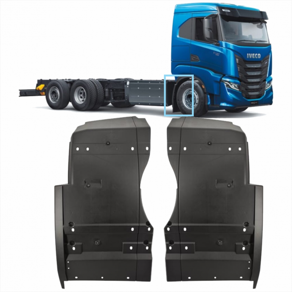 PAR PARALAMA TRASEIRO CABINE IVECO S-WAY