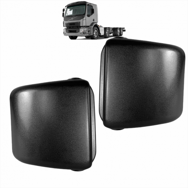 PAR CAPA RETROVISOR AUXILIAR VOLVO VM