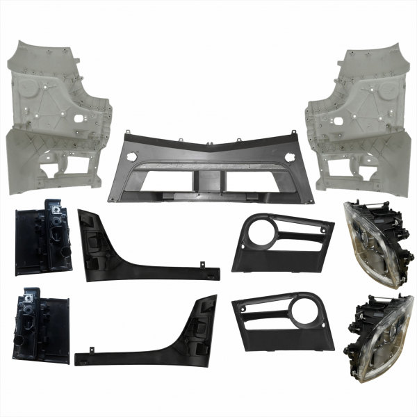 KIT PARACHOQUE COM FAROIS NEW ACTROS